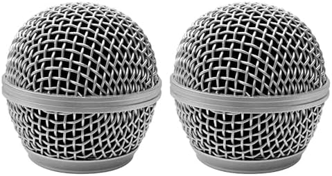 innopow Microphone Grill for WM200 WM400 WM400BH 2‑Pack image 3