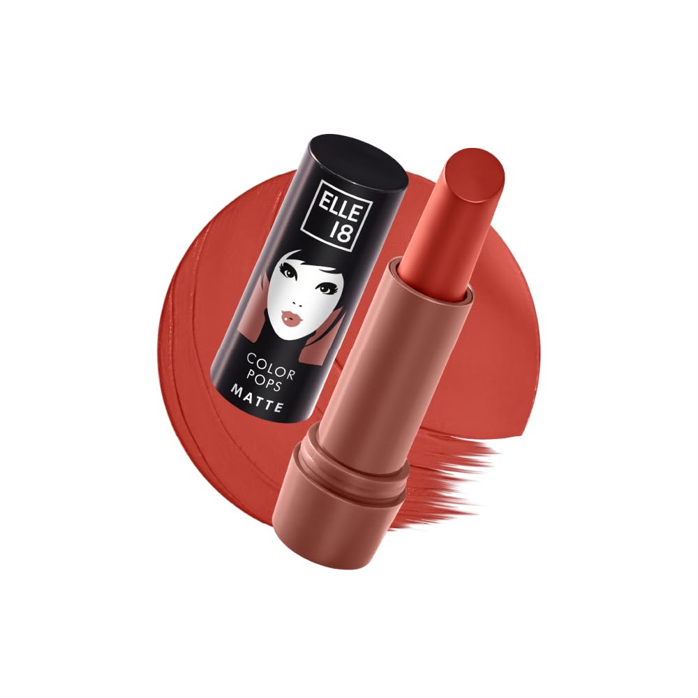 Elle 18 Lipstick Rust Sienna (Matte)