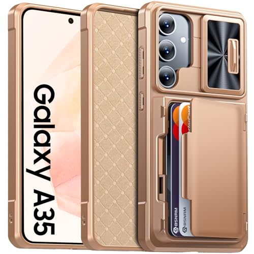 BSNRM Galaxy A35 5G P[X EHbgABJ[hz_[(J[h4~5)AXChJJo[A~^[O[h̕یAϋv̂LbNX^h ϋv Y fB[X ϏՌP[X A35 5GpAS[h