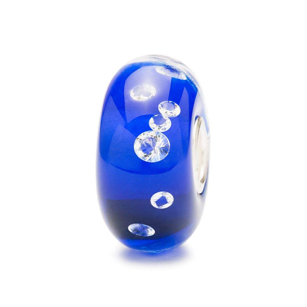 Trollbeads Unisex Blue Diamond Bead Tglbe-00027