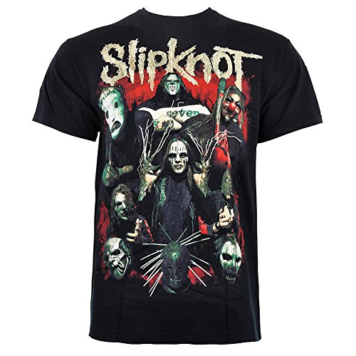 Slipknot Come Play Dying T Shirt BLACK Extra Large