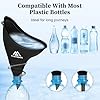 flintronic Female Urination Device, Reusable Silicone Female Urinal, Women Stand to Pee Device with Catheter and Carabiner, for Outdoor Activities, Camping, and Travel