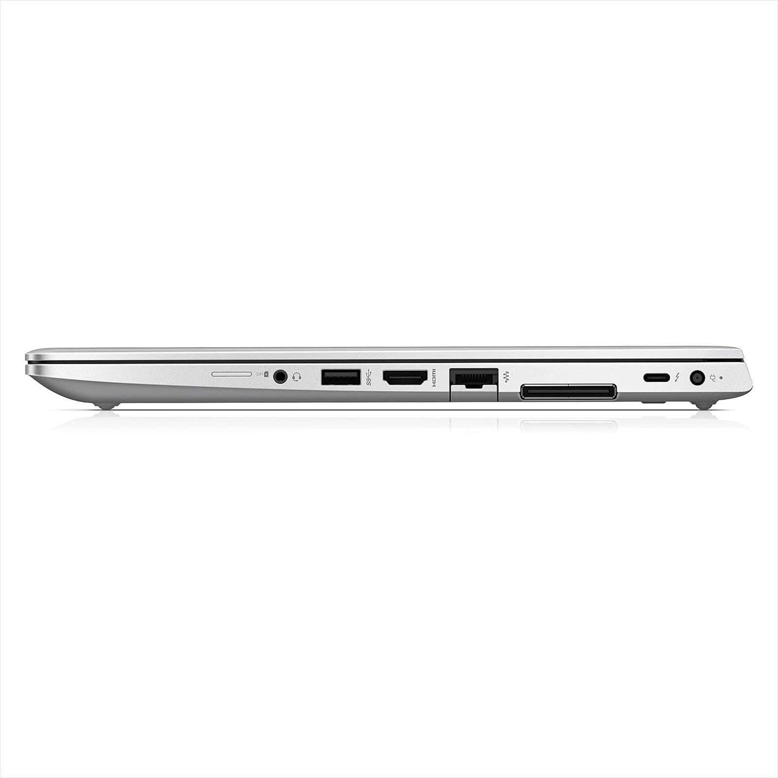 HP Elitebook Laptop Computer Business, Pc Portatile Notebook Intel i5 8th, Ram 8 Gb, SSD 256 Gb, Display da 13.3", Wifi, Windows 11 Pro + Libre Office (Ricondizionato)