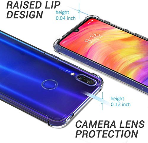 Image of COVERBLACK Rubber Silicone Back Cover for Moto E6s -PAGA0004IN - Transparent