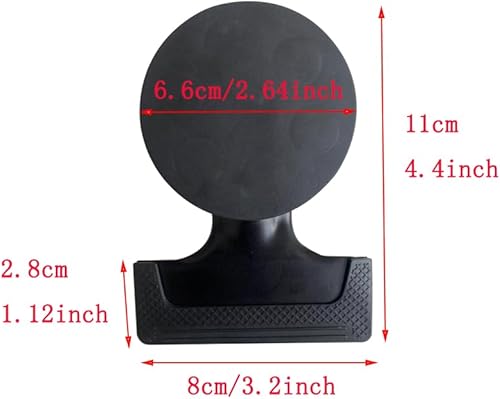 Miniatura 2 de 2 abrazaderas de resorte para telón de fondo con clips magnéticos, organizador de herramientas magnético para garaje, abrazadera magnética versátil