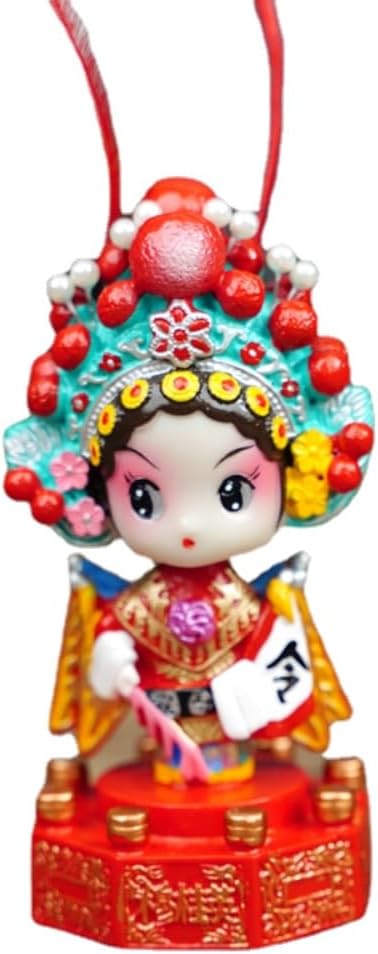 10cm Chinese for Car Decoration Chinese Characteristic Souvenir Peking Opera
