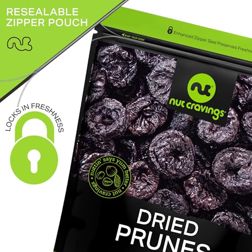 Nut Cravings NC_DRIED_PRUNES_16_OUNCE Dry Fruits - Dried Prunes Pitted Unsweetened thumb #5