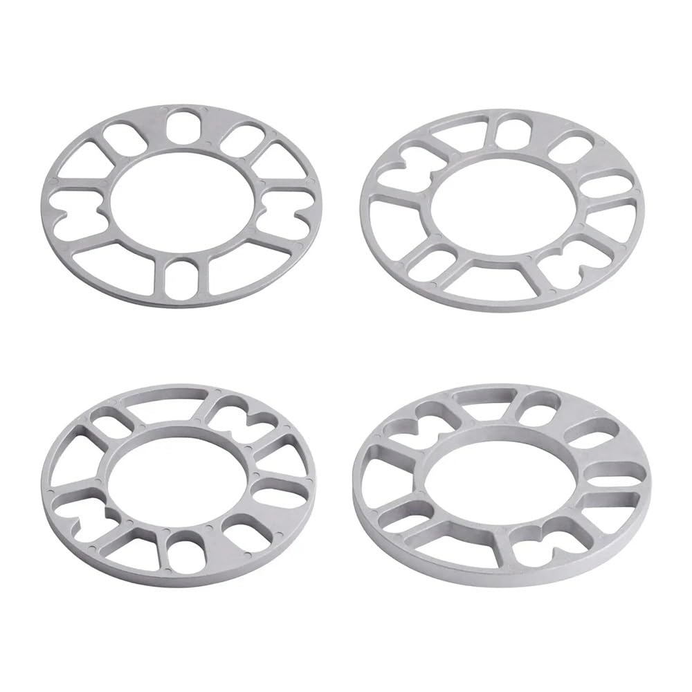 Entretoise Hubcentrique Entretoises De Roue Universelles En Aluminium, Pièces Plaque D'adaptation Centrées Sur Le Moyeu Pour Jantes Voiture, Diverses Options D'épaisseur