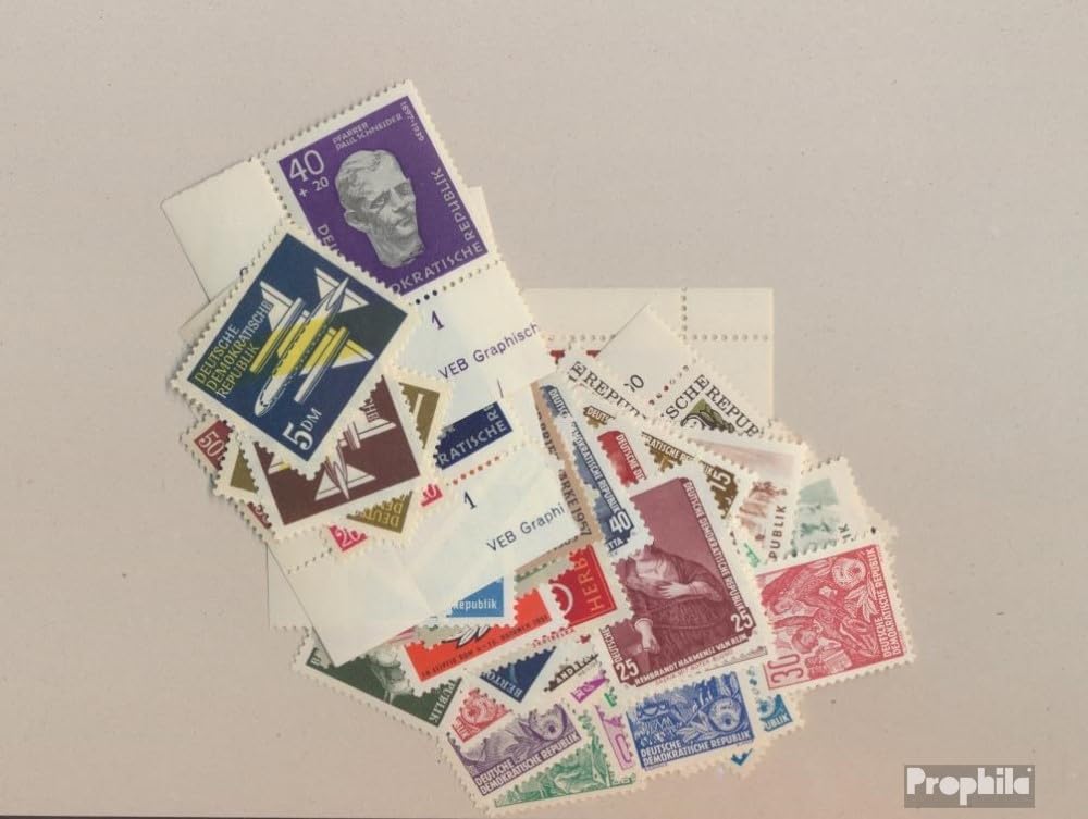 Sellos DDR 1957 completos Prophila para completar colecciones de la RDA 2