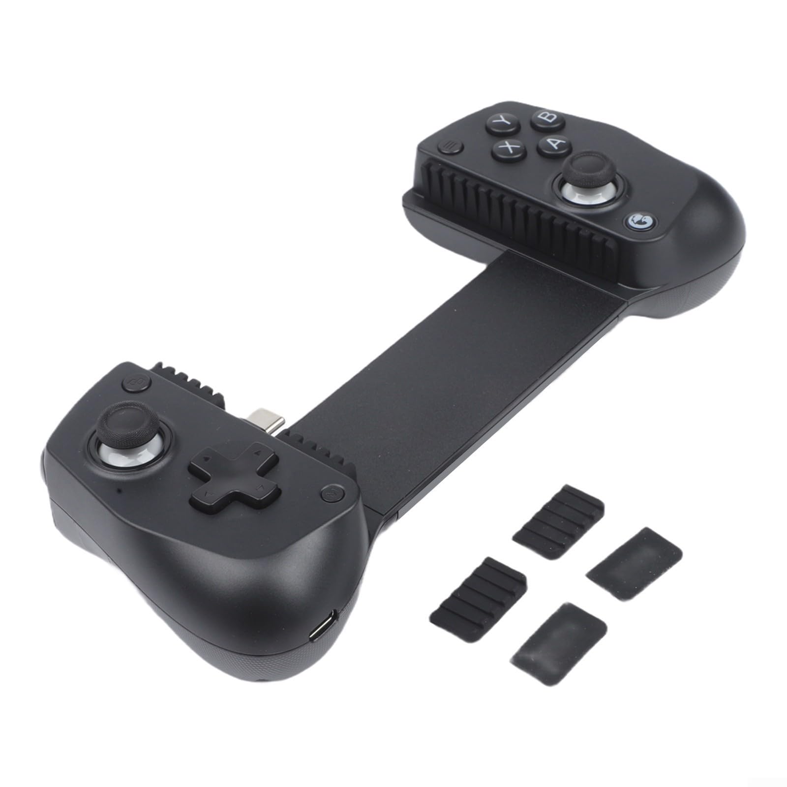 Gamepad mobile espandibile, compatibile con telefoni Android e iOS, con larghezza regolabile, comoda tenuta, struttura in ABS, leggero, adatto ai viaggi, colore rosa (rosa)