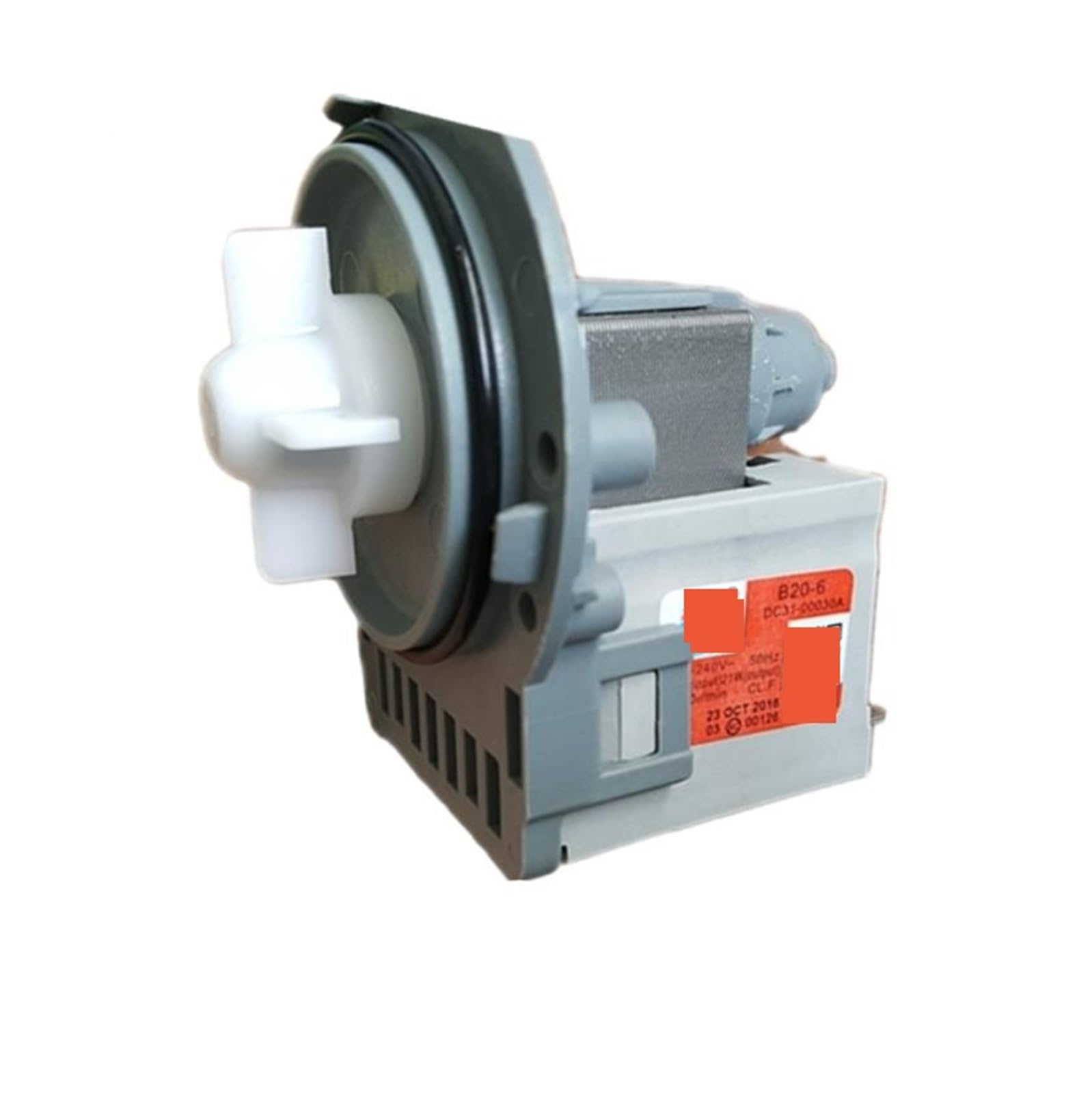 Eaqknblpa One Color Washing Machine Drain Pump Motor B20-6 50Hz 30W 3000R/Min Dc31-00030A Washer Drainage Parts ﻿，Compatible For Samsung