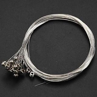 Abledance Lot de 20 cordes simples pour guitare électrique en vrac .011 haut et (moyen) 11 jauge - Les Beatles, Paul McCartney, John Lennon, RIngo Starr, George Harrison Abledance Lot de 20 cordes simples pour guitare électrique en vrac .011 haut et (moyen) 11 jauge – Image 4