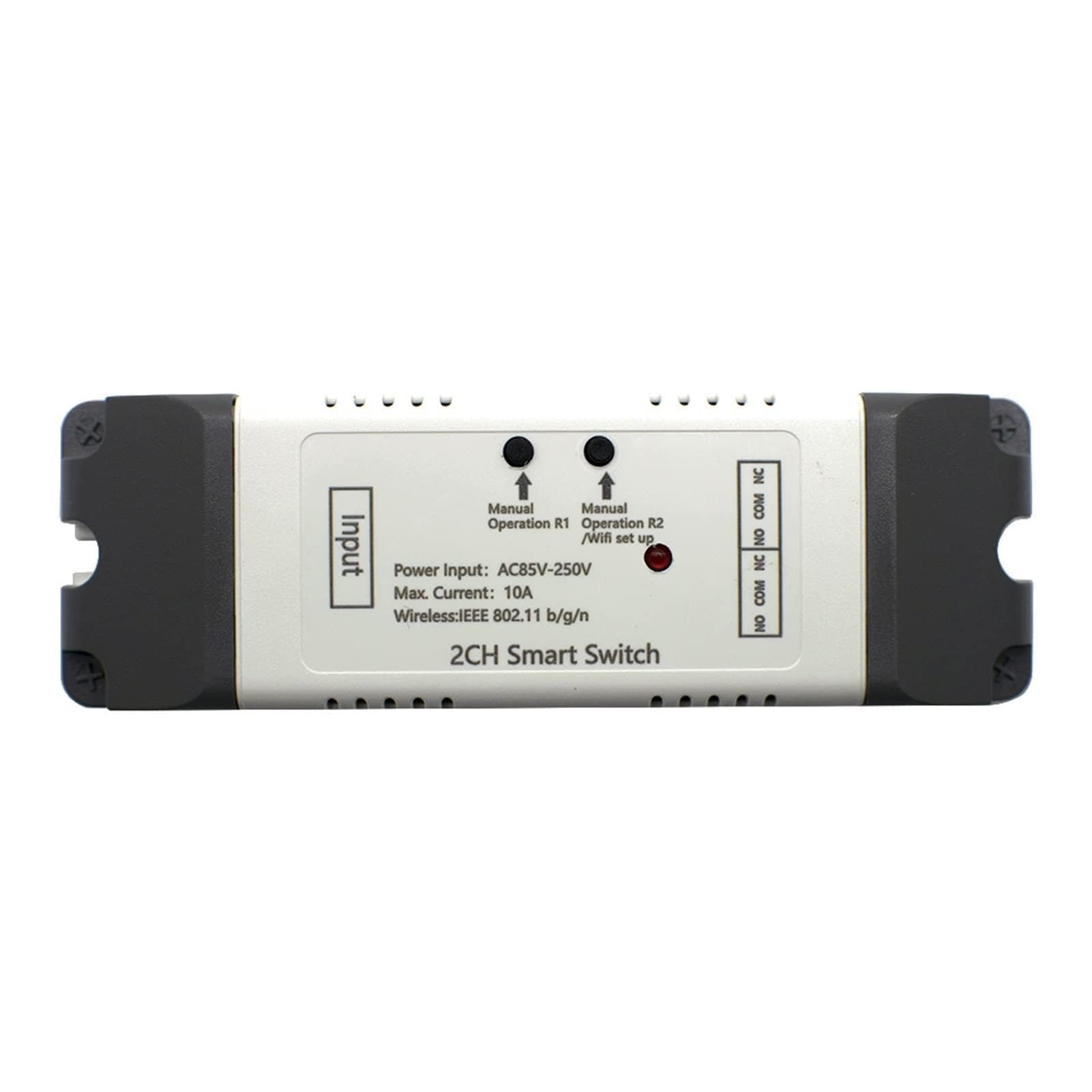Kontroler bramy garażowej WIFI Swim Smart Otwieracz Aplikacja Zdalny sterownik do bramy do drzwi garażowych Supprot Home Ewelink Control + Rf 433m. Hz. Łatwe otwieranie i zamykanie bramy garażowej (C