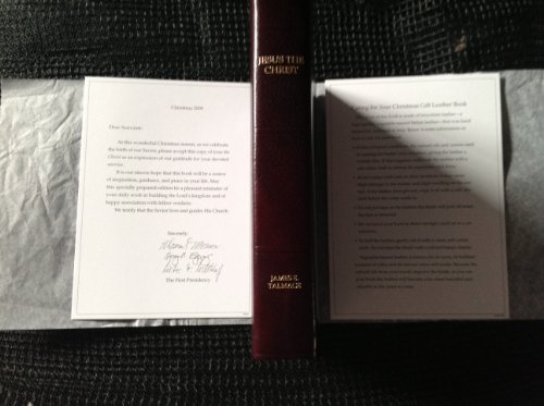 Jesus The Christ (Italian Leather 2009 Church Employee Christmas Gift Edition)