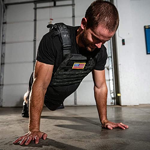 Weight Vest Plates - 8.75 Lb Plates Sold In A Pair - 20Lb Total Vest Weight - F&F Fitness - Compatible With Most Vests, Weight Carrier - High-Intensity Training - Plates For Weighted Vest Workouts #TOP4