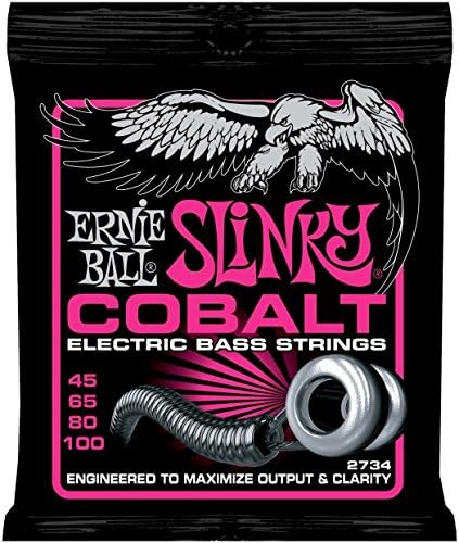 Amazon.com: Ernie Ball Cobalt Super Slinky cuerdas para bajo eléctrico :  Instrumentos Musicales