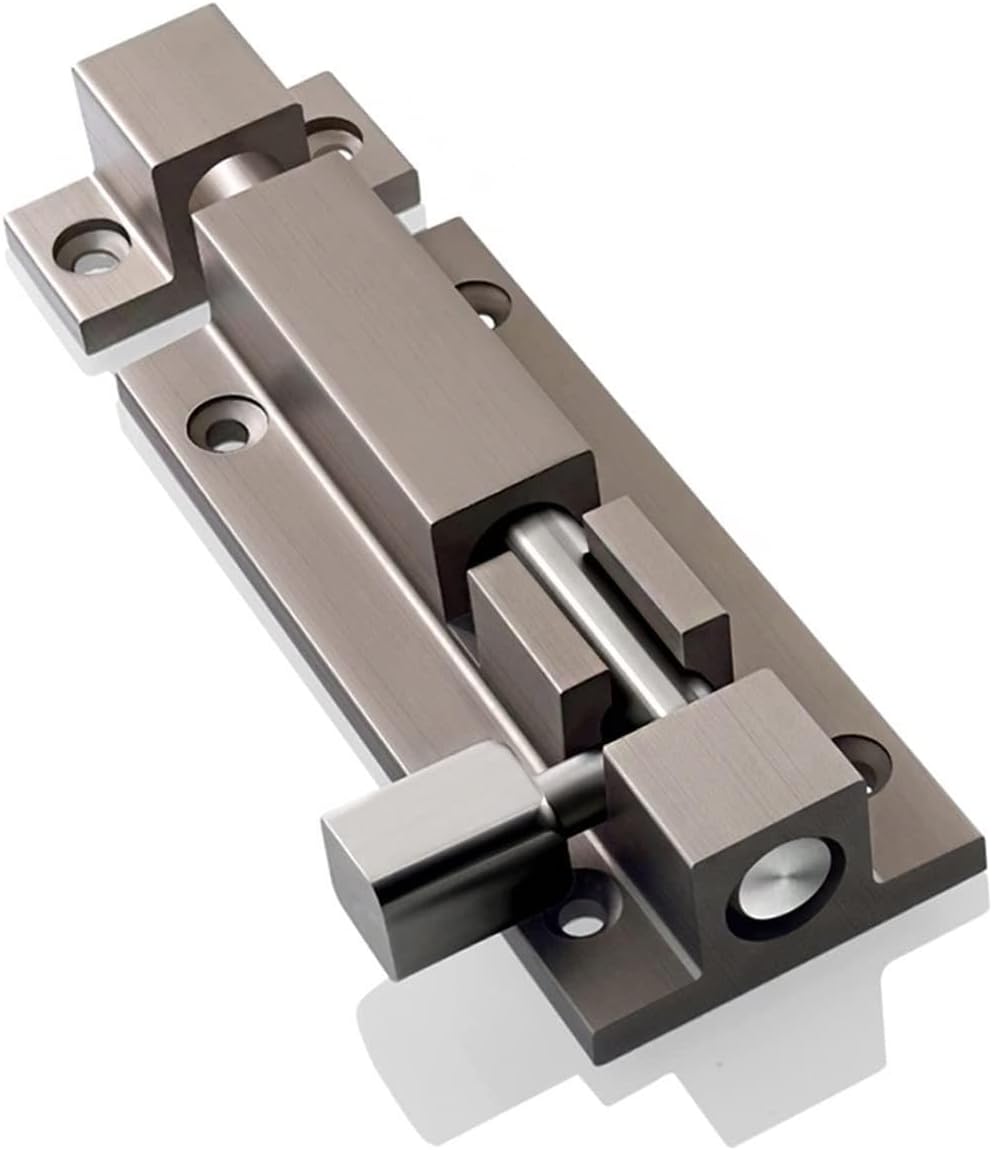 Sliding bolt door latch, Door Window Gate Latch Bolt Lock 3-4in(3 in)