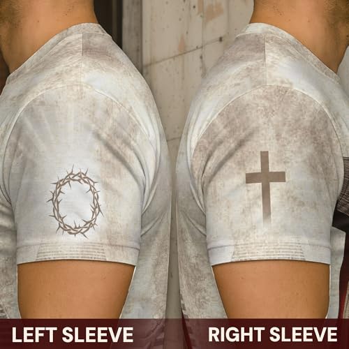 Iron Sharpens Iron T-Shirt Men, Christian Shirts for Men, Cross Shirt, Bible Verse Shirts, Faith Shirt Mens4