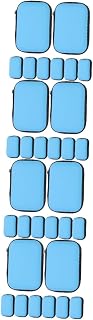 UKCOCO Electronic Organizer Travel Case 32 Pcs Portable Cable Organizer Bag Travel Electronics Organizer Small Gadget Cable Pouch Travel Cord Organizer