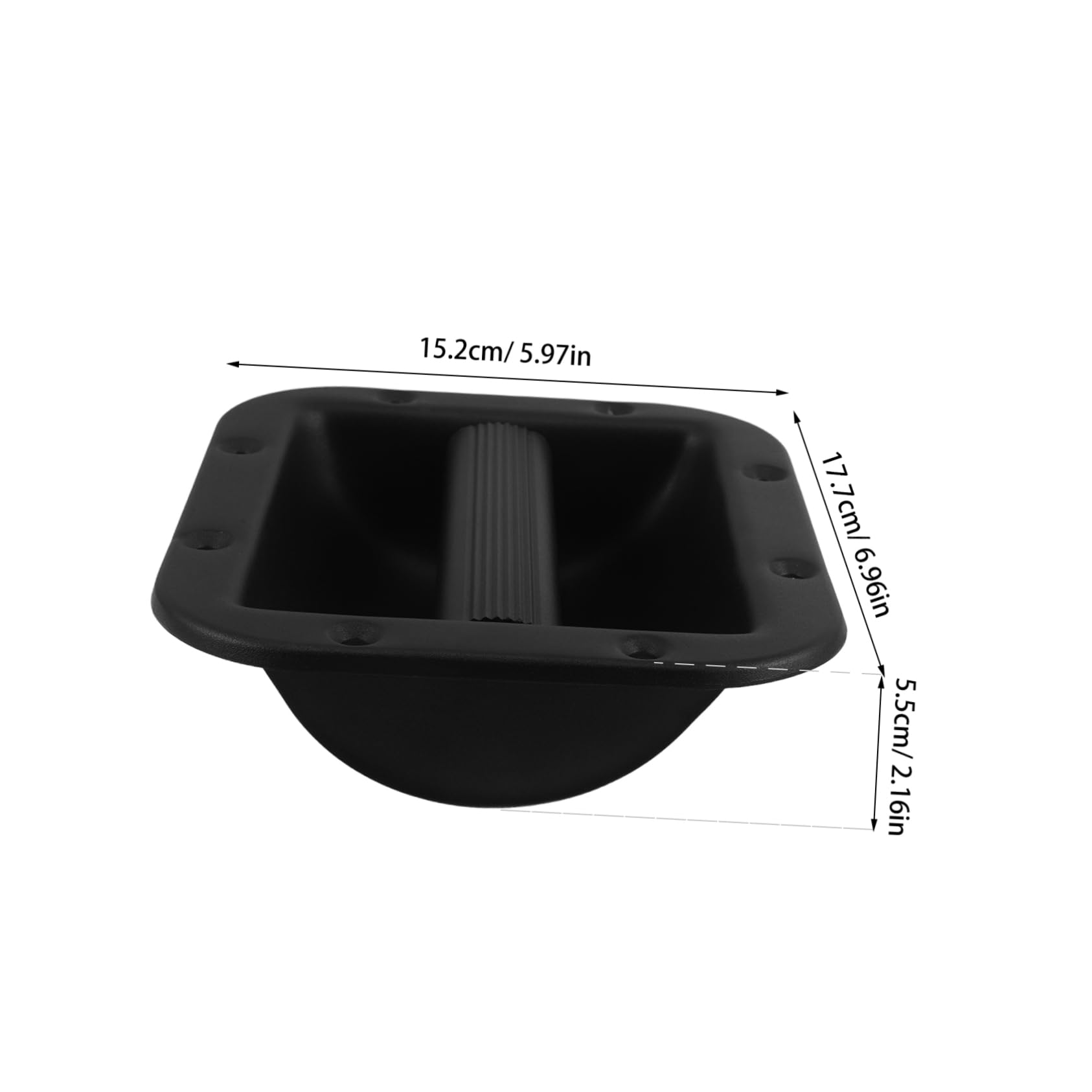 GOOHOCHY Metal Speaker Cabinet Handle Durable Pull Handle for Easy Installation Guitar Amps and Audio Cabinets Convenient Side Design for Hassle Movement Multi Model Compatibility