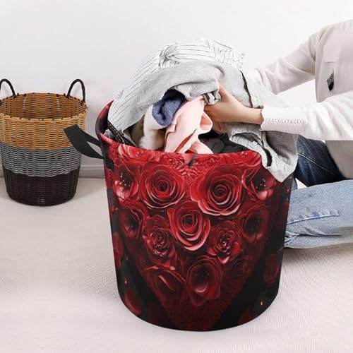 Panier de rangement vêtements sales étanche | Solution pliable 44cm pour petits espaces - 8