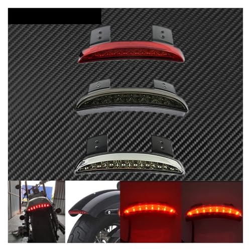 Feu de frein pour moto LED rouge résistant aux vibrations XL - 3