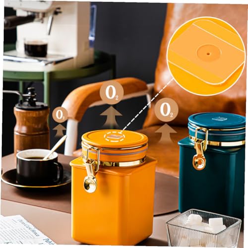 Envase hermético para café STOBAZA naranja miniatura 6