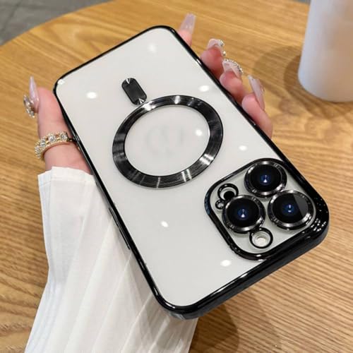 Coque magnétique pour iPhone 12 Pro Max, idéale pour recharger en voiture