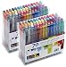 LolliZ Gel Pens 70 Pen Tray Set - Set of 2