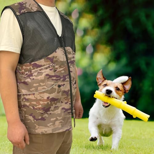 Chaleco de entrenamiento para perros con bolsillos prácticos para guías 6