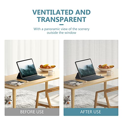 Baflotex Pet Screen 36" X25'For Door And Window, Patio Screen, Adjustable Door And Window Mesh, Pet Protection, Black Spblk3625 #TOP6