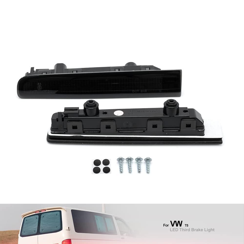 Nslumo LED 3ème Feu Stop Pour VW T5 T6 T6.1 Transporter - Lot 2 Feux Arrière Haut Montage