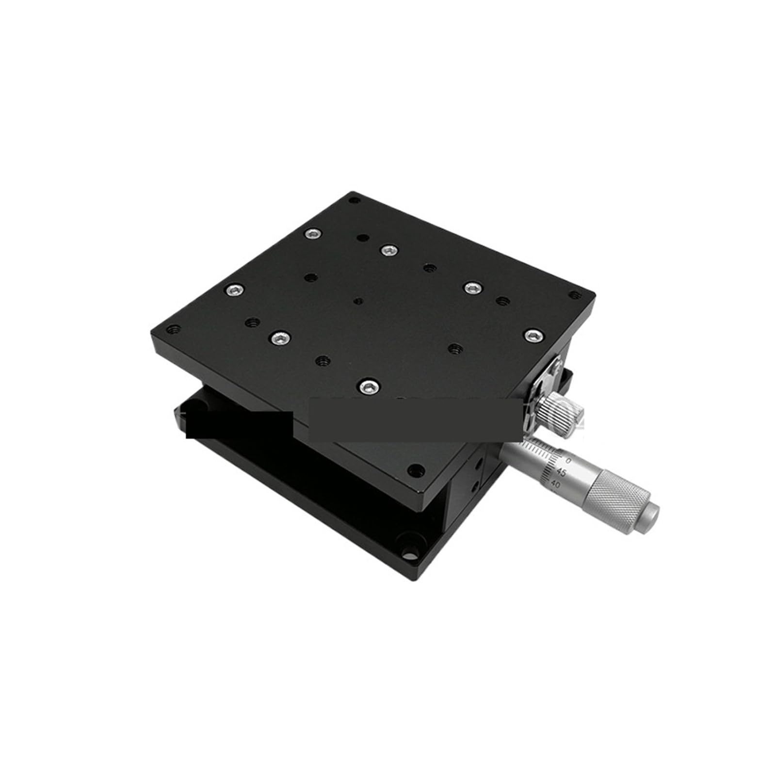 YFBCMXSKG Z axis 90 * 90mm Displacement Lift Stage Manual fine Tuning Platform Cross Rail Sliding Table 90 * 90mm LZ90 Z90