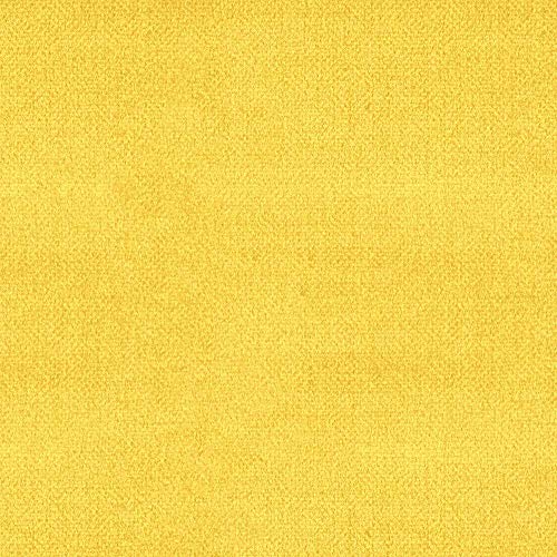 Deshome Cristal Stoff, Meterware, schmutzabweisend, für Sofakissen, Stuhlkissen, Polsterung, Gelb, 1 m Cover