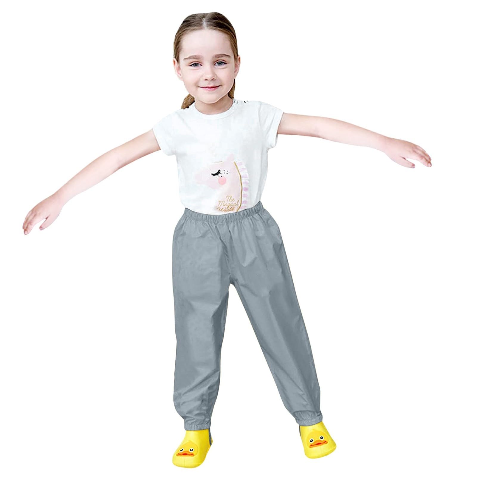 Chubasquero Niños 152 Pantalones Barro Lluvia Niños Pantalones impermeables Niños Stramper & Jumphou Regalos Con Perro