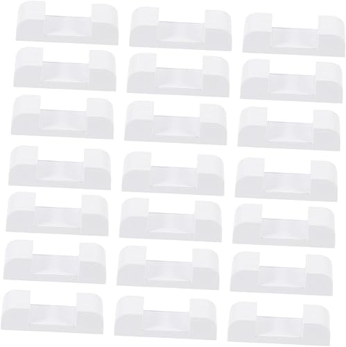 Kisangel 100 pcs Display Stand Base Square Stand Mini Easel Stud Earring Holder 3D Floating Display Frame Bases Jewelry Holder Bases Trinket