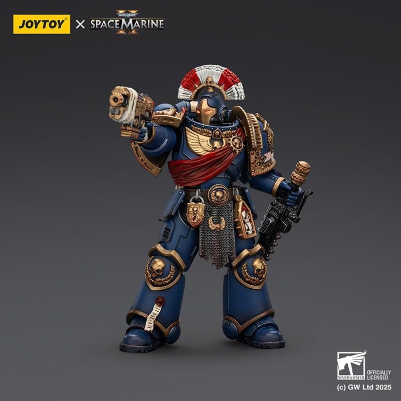 JOYTOY Warhammer 40,000 1/18 Action Figure Ul (Relic Secundus Armour with Artificer Bolt Rifle)