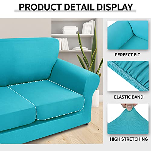 Hyha 4 Pieces Stretch Sofa Slipcovers thumb #4