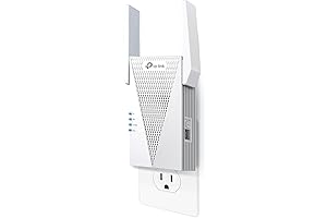 TP-Link AX1800 Wi-Fi 6 Range Extender with Ethernet Port: Boost Your Home's Wi-Fi Connectivity