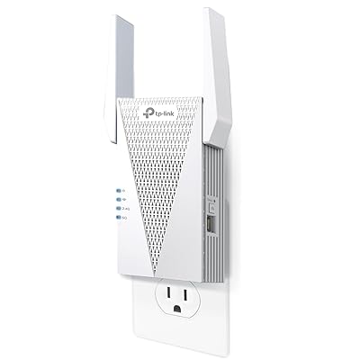 TP-Link RE615X AX1800 WiFi 6 Range Extender w/Ethernet Port | 1.8G Dual-Band Wireless Repeater Amplifier | Up to 2100 Sq. Ft., 64 Devices | Internet Signal Booster | APP Setup | EasyMesh Compatible