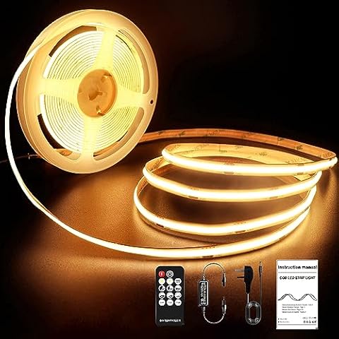 ROUKLE COB LED Strip Light 16.4ft Cover