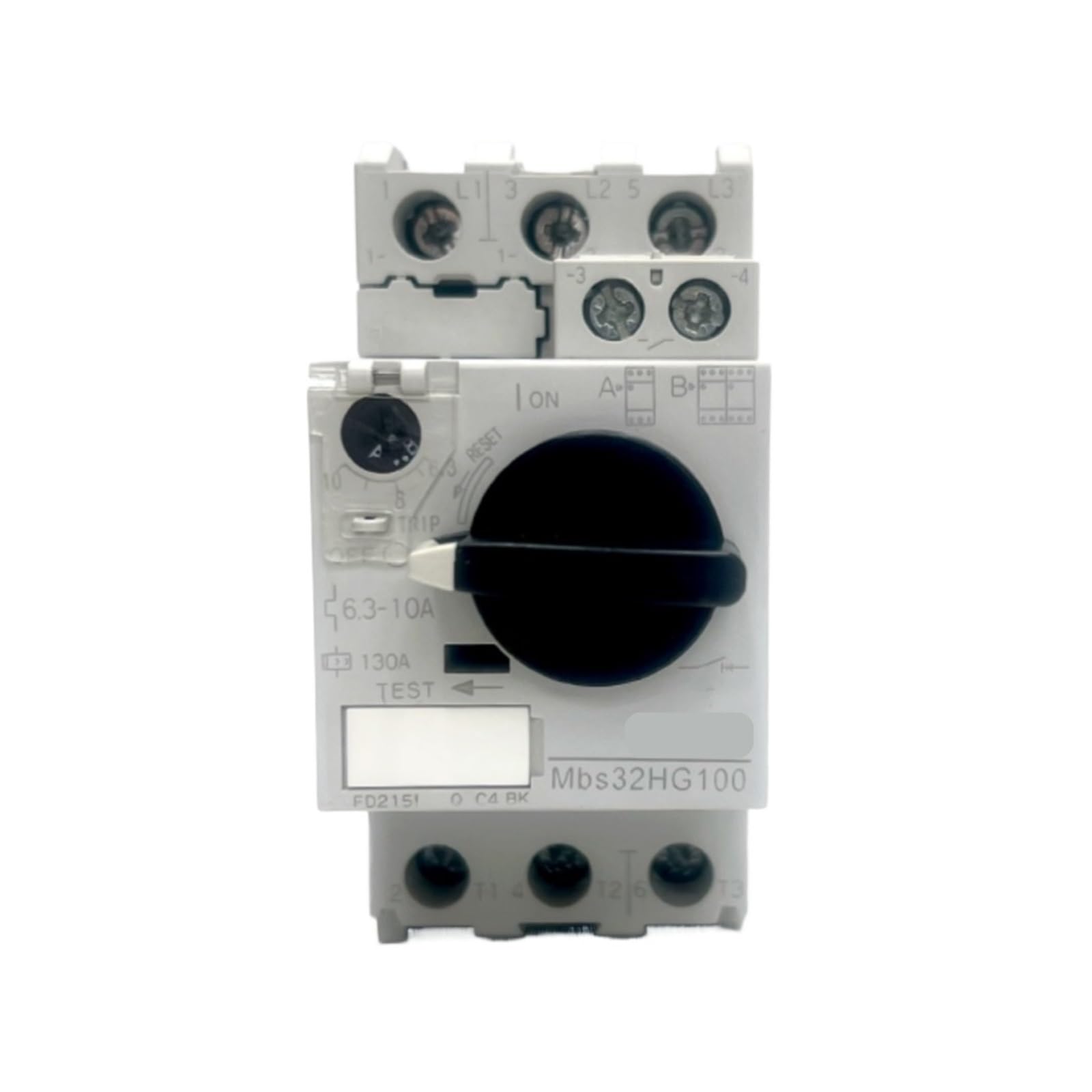 Motorschutzschalter MBS32HG100 6,3-10A Einstellbarer thermischer Überlastungsmotorschutz