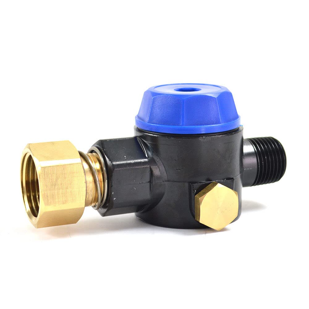 Replacement 3/4 Inch Female NH x 1/2 Inch MNPT - Blue Water Inlet Filter for Interstate Pneumatics PW7204