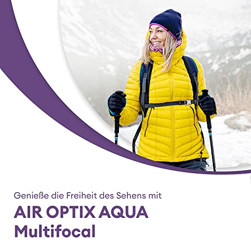 Multifokale Kontaktlinsen Alcon Air Optix Aqua Multifocal – Monatslinsen