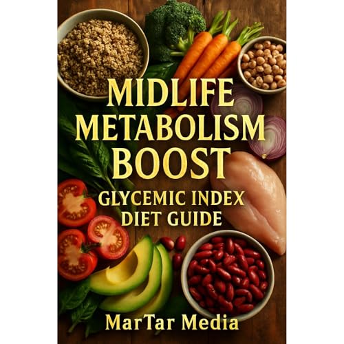 Midlife Metabolism Boost: Glycemic Index Diet Guide Audiolibro Por MarTar Media arte de portada