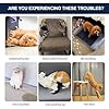 JAMBOS 2 Bottles Cat Deterrent Spray – Natural, Non-Toxic Anti-Scratch Spray for Cats & Kittens – Indoor & Outdoor Pet Training Aid – Furniture & Carpet Protector (Blue, M) #4