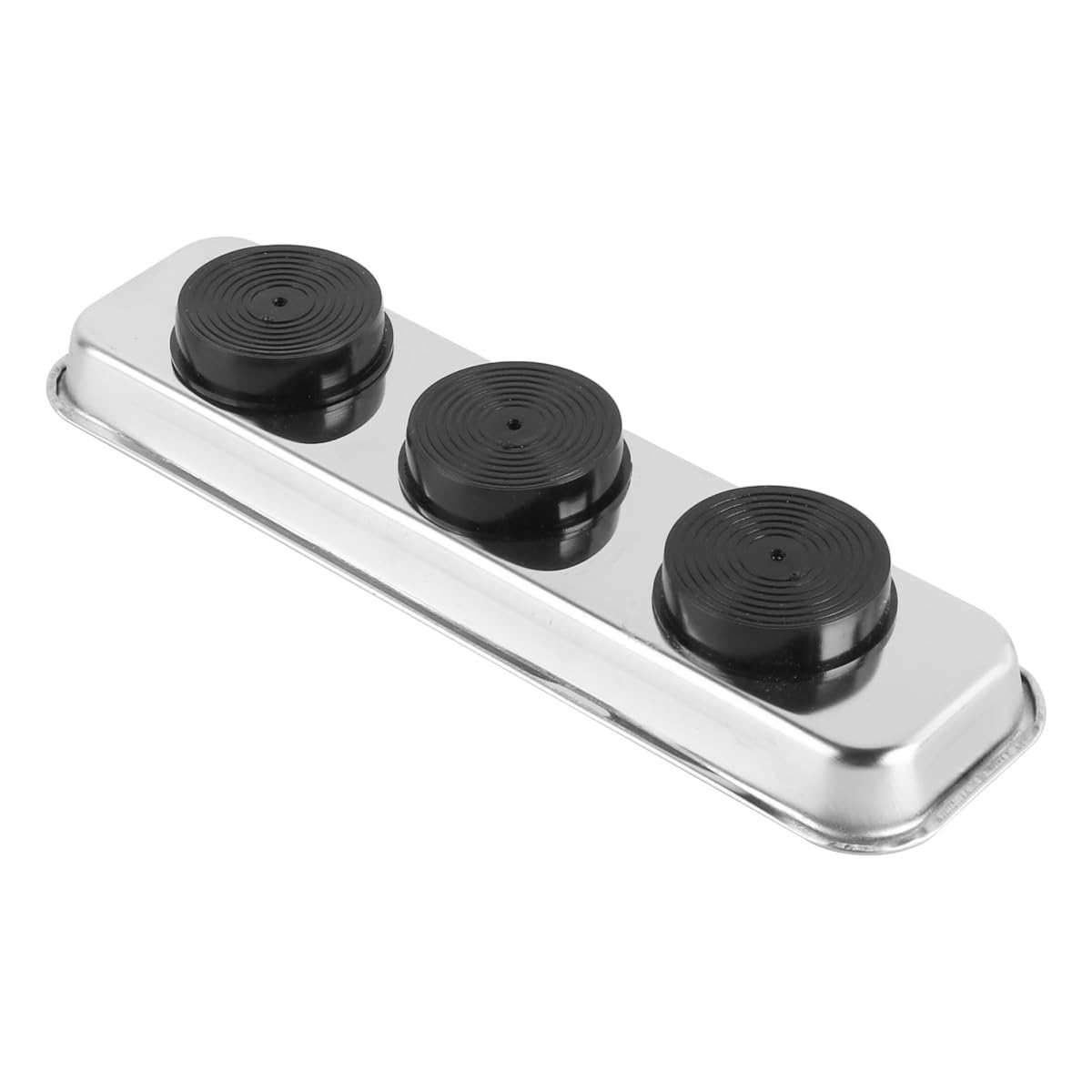 Tiardey 3 Pieces Magnetic Tool Tray 23 x 6 cm Stainless Steel Magnetic Bowl for Holding Tools Screws Drills Nails with Strong Magnet for Garage Workshop DIY Projects - Image 4
