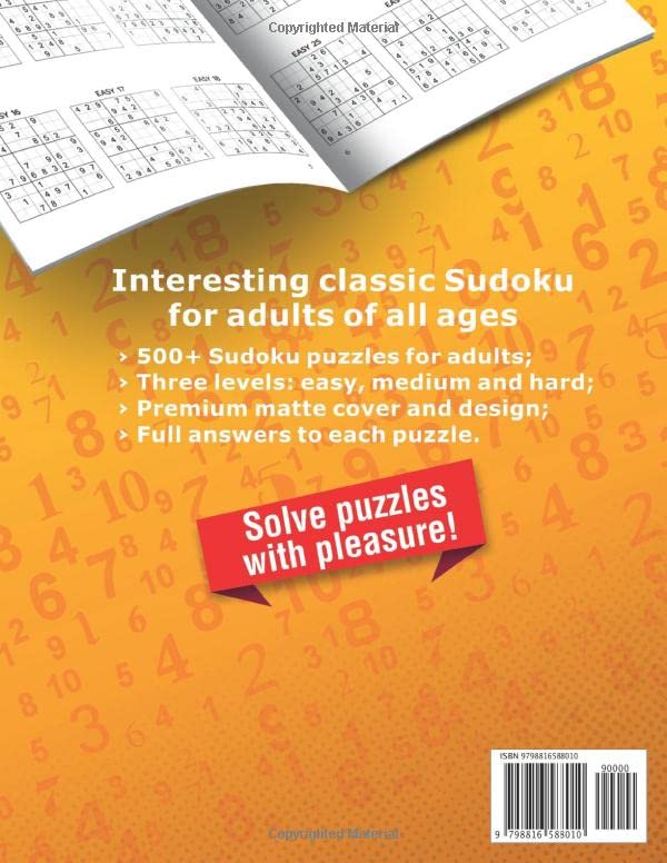 Miniatura 2 de Sudoku for Adults 500+ Interesting Puzzles. Easy, Medium and Hard