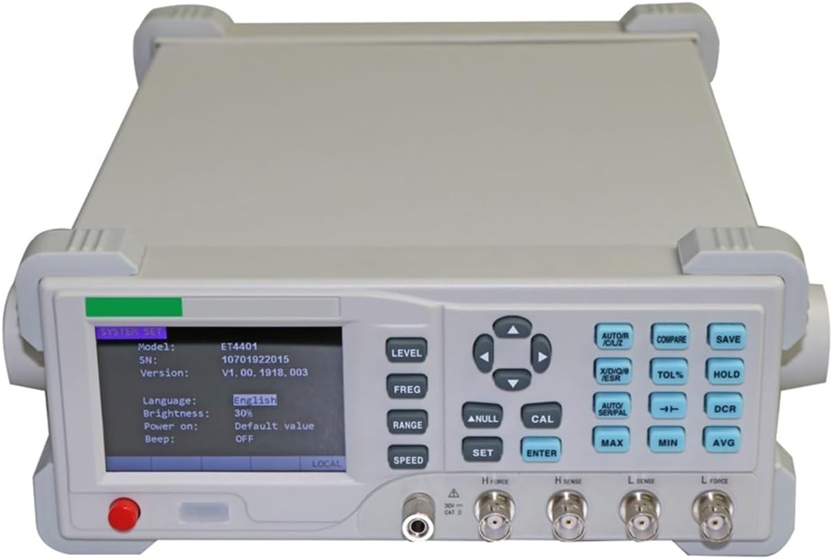 Desktop Digital LCR Meter Capacitance Resistance Impedance Inductance Measure Instrument(ET4401)
