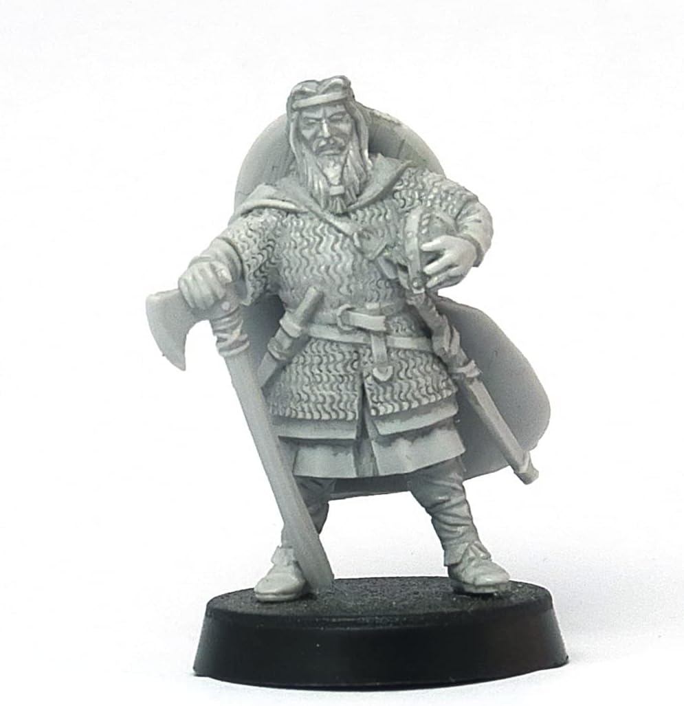 Viking Warlord Miniature, 28 mm Resin